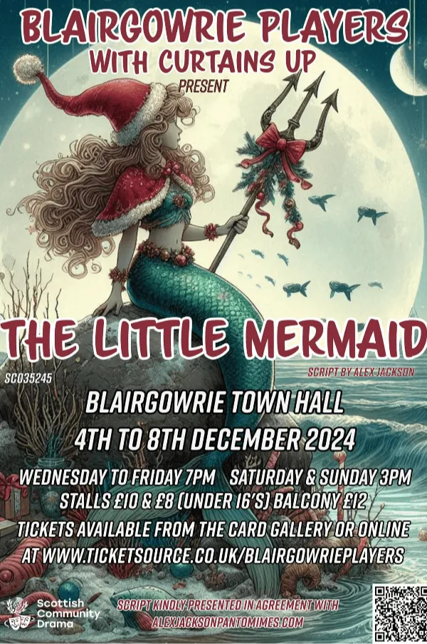 The Little Mermaid - Blairgowrie Players with Curtains Up